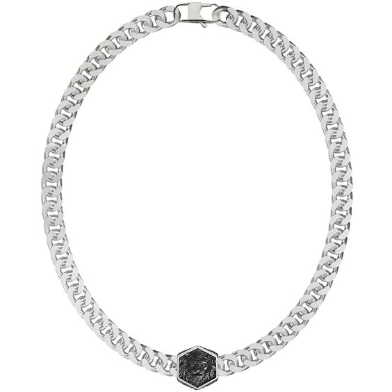 Collana Guess Uomo Lion King in Acciaio JMN06  000JW - JMN06  000JW